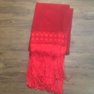 Fine Alpaca silk-trimmed Pashmina shawl